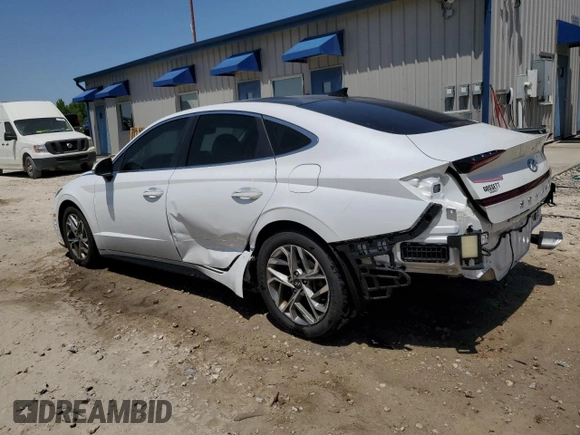 2020 Hyundai Sonata SEL z VIN 5NPEF4JA0LH028116, wystawiony jako Copart lot #57216045 z przebiegiem 58 285 mil mil oraz Nie do naprawy • Non repairable. Historia ofert i sprzedaży dostępna na DreamBid. Obrazek 2.