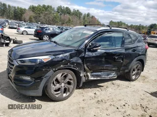 2018 Hyundai Tucson Sport z VIN KM8J3CAL5JU792853, wystawiony jako Copart lot #53030245 z przebiegiem 84 306 mil mil oraz Szkody całkowita. Historia ofert i sprzedaży dostępna na DreamBid. Obrazek 1.