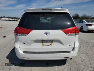 2013 Toyota Sienna XLE AAS with VIN 5TDYK3DC9DS381000, listed as a Copart auction lot 51326005 with 254,701 mi miles and Clean Title. Bid and sale history available at DreamBid. Image 6.