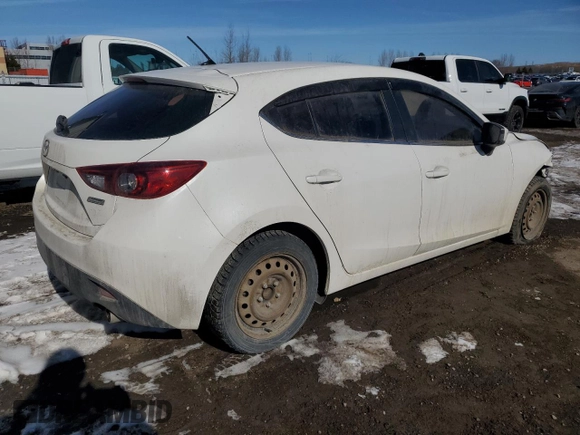 2015 Mazda 3 i Touring with VIN 3MZBM1L79FM222194, listed as a Copart auction lot 43030294 with 210,773 mi miles and Salvage Title. Bid and sale history available at carsss.com. Image 3.