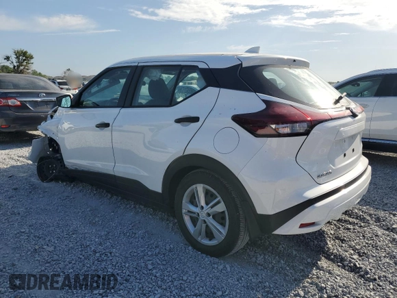 2023 Nissan Kicks S z VIN 3N1CP5BV0PL551396, wystawiony jako Copart lot #55051545 z przebiegiem 11 677 mil mil oraz Nie do naprawy • Non repairable. Historia ofert i sprzedaży dostępna na DreamBid. Obrazek 2.