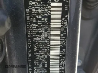 2010 Toyota Matrix S z VIN 2T1KE4EE7AC038080, wystawiony jako Copart lot #52586595 z przebiegiem 159 301 mil mil oraz Szkoda całkowita • Salvage title. Historia ofert i sprzedaży dostępna na DreamBid. Obrazek 15.
