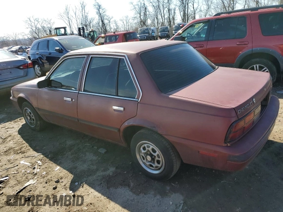1989 Chevrolet Cavalier with VIN 1G1JC5116K7235330, listed as a Copart auction lot 46495925 with 603,911 mi miles and Clean Title. Bid and sale history available at DreamBid. Image 2.