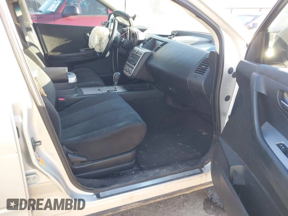 2007 Nissan Murano SL with VIN JN8AZ08W47W650593, listed as a IAAI auction lot 41778280 with 171,586 mi miles and . Bid and sale history available at DreamBid. Image 5.
