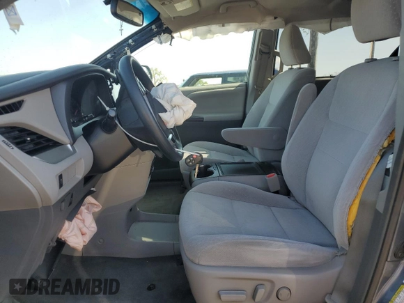 2016 Toyota Sienna LE AAS with VIN 5TDKK3DC8GS744252, listed as a Copart auction lot 48638345 with 92,499 mi miles and Salvage Title. Bid and sale history available at carsss.com. Image 7.