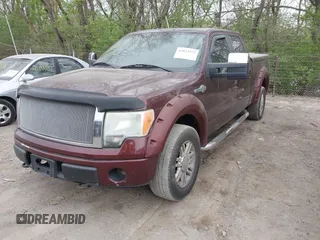 2010 Ford F-150 XL with VIN 1FTFW1EV7AKE24686, listed as a IAAI auction lot 42072975 with 97,844 mi miles. Bid and sale history available at carsss.com. Image 2.