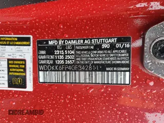 2016 Mercedes-Benz E with VIN WDDKK6FF4GF342811, listed as a Copart auction lot 52037445 with 12,104 mi miles and Clean Title. Bid and sale history available at carsss.com. Image 12.