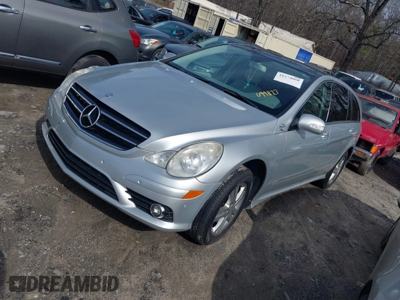 2009 Mercedes-Benz R 3.5L with VIN 4JGCB65E19A094827, listed as a IAAI auction lot 41574060 with 155,257 mi miles and . Bid and sale history available at DreamBid. Image 2.