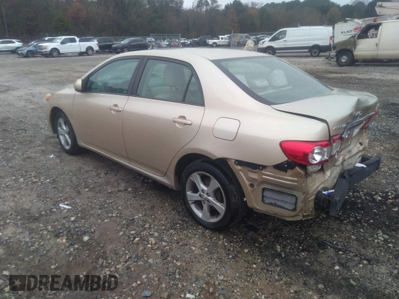 2011 Toyota Corolla L with VIN 2T1BU4EE3BC649924, listed as a IAAI auction lot 41051077 with 223,379 mi miles. Bid and sale history available at carsss.com. Image 3.