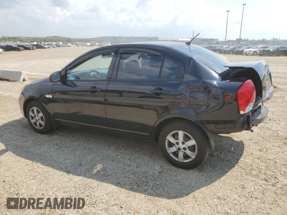 2007 Hyundai Accent GL with VIN KMHCN45C47U112467, listed as a Copart auction lot 64605364 with 236,196 mi miles and Salvage title. Bid and sale history available at DreamBid. Image 2.