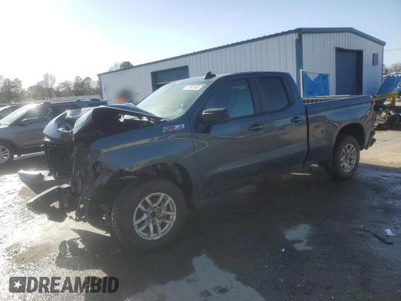 2019 Chevrolet Silverado 1500 RST with VIN 1GCRYEEDXKZ177954, listed as a Copart auction lot 47392845 with 151,589 mi miles and Salvage Title. Bid and sale history available at DreamBid. Image 1.