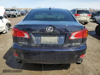 2010 Lexus IS 250 with VIN JTHCF5C21A5040399, listed as a Copart auction lot 51078295 with 225,120 mi miles and Clean Title. Bid and sale history available at carsss.com. Image 6.