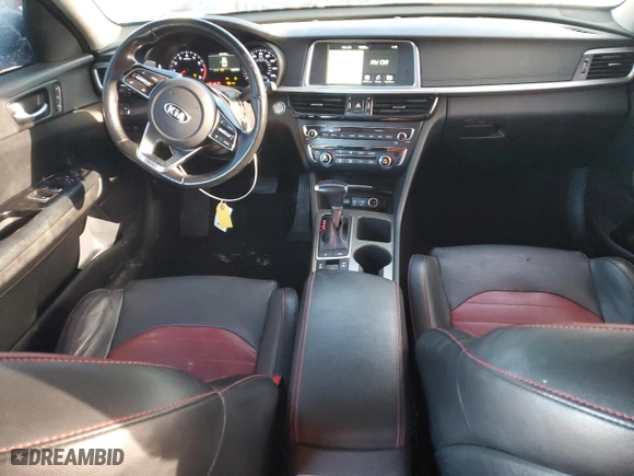 2019 Kia Optima SX with VIN 5XXGW4L20KG314217, listed as a Copart auction lot 46208225 with 106,473 mi miles and Salvage Title. Bid and sale history available at carsss.com. Image 8.