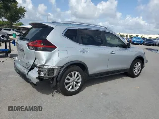 2020 Nissan Rogue SV with VIN KNMAT2MT6LP517164, listed as a Copart auction lot 59956495 with 92,850 mi miles and Non repairable. Bid and sale history available at DreamBid. Image 3.