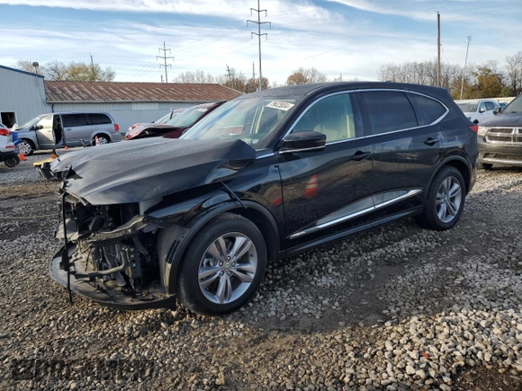 2022 Acura MDX with VIN 5J8YE1H39NL037080, listed as a Copart auction lot 79623834 with 42,271 mi miles and Salvage Title. Bid and sale history available at carsss.com. Image 1.