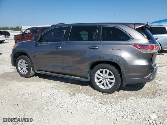 2016 Toyota Highlander LE with VIN 5TDZARFH5GS017910, listed as a Copart auction lot 47396115 with 145,625 mi miles and Salvage Title. Bid and sale history available at carsss.com. Image 2.