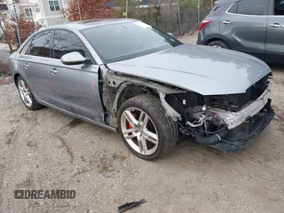 2015 Audi A6 2.0T Premium with VIN WAUCFAFC3FN035045, listed as a IAAI auction lot 41360700 with 91,591 mi miles. Bid and sale history available at carsss.com. Image 1.
