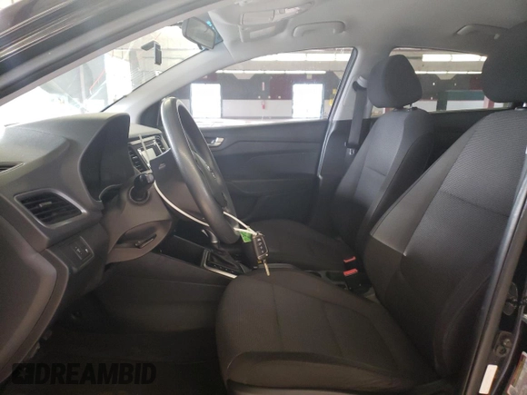 2018 Hyundai Accent SEL with VIN 3KPC24A34JE031669, listed as a Copart auction lot 43640233 with 51,180 mi miles. Bid and sale history available at carsss.com. Image 7.