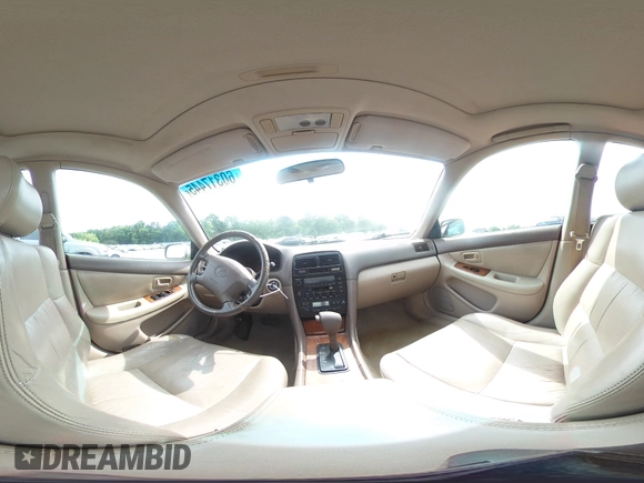 1998 Lexus ES 300 with VIN JT8BF28G4W5021187, listed as a Copart auction lot 60317445 with 258,403 mi miles and Salvage title. Bid and sale history available at DreamBid. Image 14.