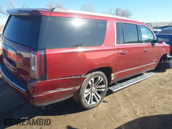 2018 GMC Yukon XL Denali with VIN 1GKS2HKJ3JR372473, listed as a IAAI auction lot 41637623 with 130,295 mi miles and . Bid and sale history available at DreamBid. Image 4.