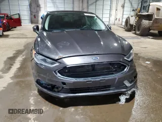 2018 Ford Fusion SE with VIN 3FA6P0HD1JR202477, listed as a Copart auction lot 51457585 with 137,014 mi miles and Clean Title. Bid and sale history available at carsss.com. Image 5.