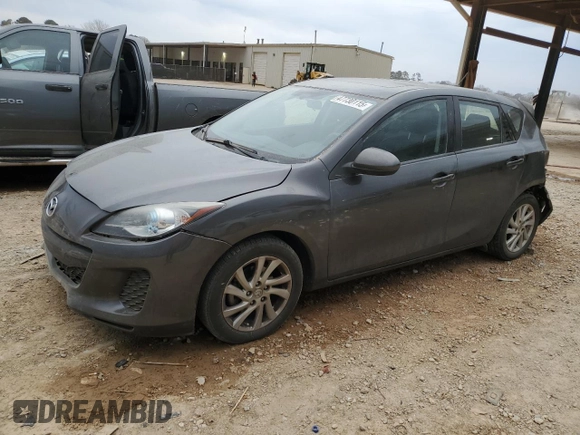 2012 Mazda 3 i Grand Touring with VIN JM1BL1M76C1592323, listed as a Copart auction lot 47730115 with 100,393 mi miles and Clean Title. Bid and sale history available at DreamBid. Image 1.