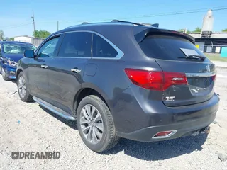 2014 Acura MDX Tech Pkg with VIN 5FRYD4H47EB037429, listed as a IAAI auction lot 41998078 with 201,969 mi miles. Bid and sale history available at carsss.com. Image 3.