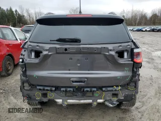2018 Jeep Compass Limited with VIN 3C4NJDCB2JT373049, listed as a Copart auction lot 52282865 with 95,802 mi miles and Salvage Title. Bid and sale history available at DreamBid. Image 6.