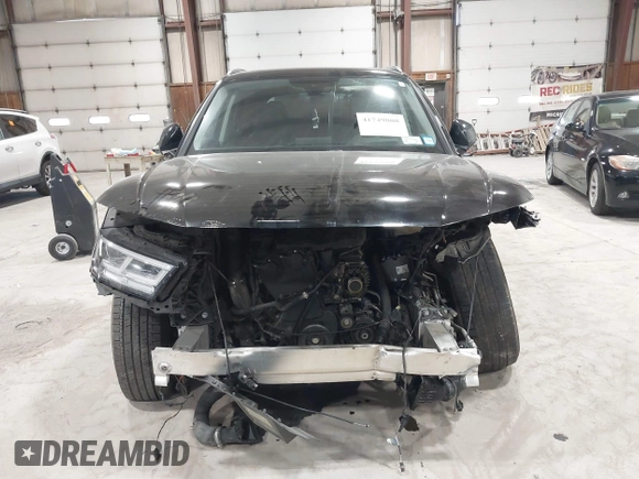 2018 Audi Q5 Premium Plus with VIN WA1BNAFY0J2237648, listed as a IAAI auction lot 41749808 with 103,566 mi miles. Bid and sale history available at carsss.com. Image 11.