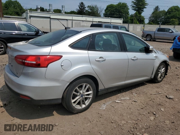 2017 Ford Focus SE with VIN 1FADP3F23HL304625, listed as a Copart auction lot 59760065 with 87,130 mi miles and Salvage title. Bid and sale history available at DreamBid. Image 3.
