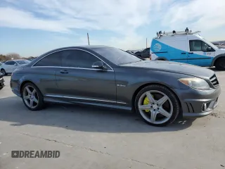 2009 Mercedes-Benz CL-Class V8 AMG with VIN WDDEJ77XX9A022423, listed as a Copart auction lot 88943815 with 101,771 mi miles and Clean Title. Bid and sale history available at carsss.com. Image 4.