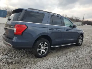 2022 Ford Expedition XLT with VIN 1FMJU1JT2NEA53876, listed as a Copart auction lot 44009255 with 34,632 mi miles and Salvage Title. Bid and sale history available at carsss.com. Image 3.