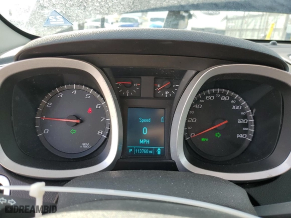 2012 Chevrolet Equinox LT w/2LT with VIN 2GNALPEK8C1136438, listed as a Copart auction lot 45719955 with 113,760 mi miles and Clean Title. Bid and sale history available at carsss.com. Image 9.