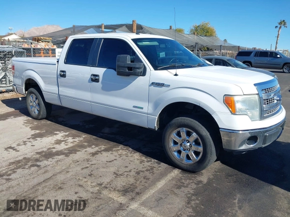 2014 Ford F-150 XL with VIN 1FTFW1CT8EKF75494, listed as a IAAI auction lot 41403654 with 144,432 mi miles. Bid and sale history available at carsss.com. Image 1.