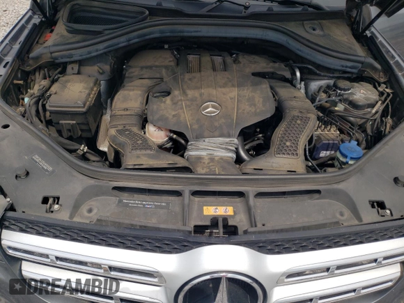 2017 Mercedes-Benz GLS 450 with VIN 4JGDF6EE6HA879903, listed as a Copart auction lot 52628345 with 96,628 mi miles and Salvage Title. Bid and sale history available at DreamBid. Image 12.