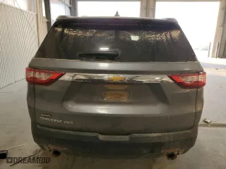 2021 Chevrolet Traverse LS with VIN 1GNEVFKW5MJ140922, listed as a Copart auction lot 86315394 with 0 mi miles and Salvage Title. Bid and sale history available at carsss.com. Image 6.