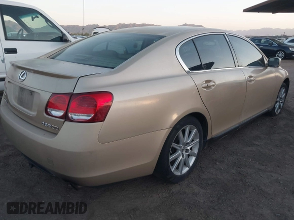 2006 Lexus GS 300 z VIN JTHBH96S865040187, wystawiony jako IAAI lot #42059603 z przebiegiem 256 346 mil mil oraz . Historia ofert i sprzedaży dostępna na DreamBid. Obrazek 4.