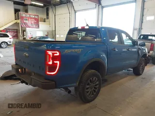 2021 Ford Ranger XL with VIN 1FTER4FH1MLD50693, listed as a IAAI auction lot 41745520 with 72,055 mi miles. Bid and sale history available at carsss.com. Image 4.