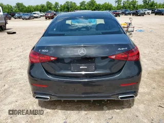 2023 Mercedes-Benz C 300 with VIN W1KAF4HB0PR127231, listed as a Copart auction lot 62593405 with 33,621 mi miles and Salvage title. Bid and sale history available at DreamBid. Image 6.