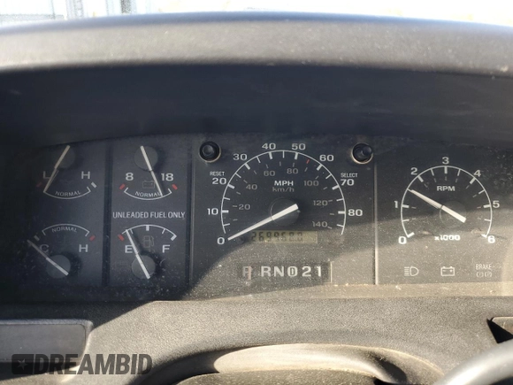 1994 Ford Bronco XL с VIN 1FMEU15N0RLA76670, выставлен на аукционе Copart как лот 46048315 с пробегом 269 968 миль миль и Списание • Salvage title. История ставок и продаж доступна на DreamBid. Изображение 9.