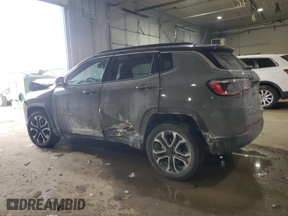 2023 Jeep Compass Limited with VIN 3C4NJDCN0PT537837, listed as a Copart auction lot 42515405 with 31,147 mi miles and Salvage Title. Bid and sale history available at DreamBid. Image 2.