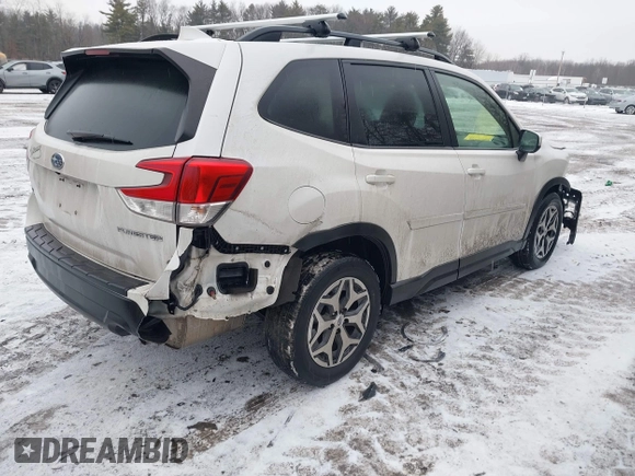 2021 Subaru Forester Premium with VIN JF2SKAFCXMH564760, listed as a IAAI auction lot 41452629 with 43,254 mi miles and . Bid and sale history available at DreamBid. Image 4.