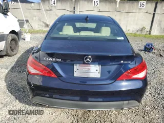 2018 Mercedes-Benz CLA 250 with VIN WDDSJ4GB7JN585206, listed as a Copart auction lot 81092953 with 65,553 mi miles and . Bid and sale history available at DreamBid. Image 6.