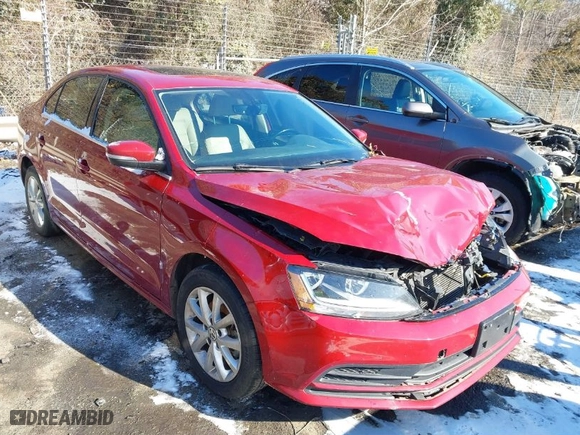 2017 Volkswagen Jetta 1.4T SE with VIN 3VWB67AJ4HM340510, listed as a IAAI auction lot 41359454 with 187,237 mi miles. Bid and sale history available at carsss.com. Image 1.