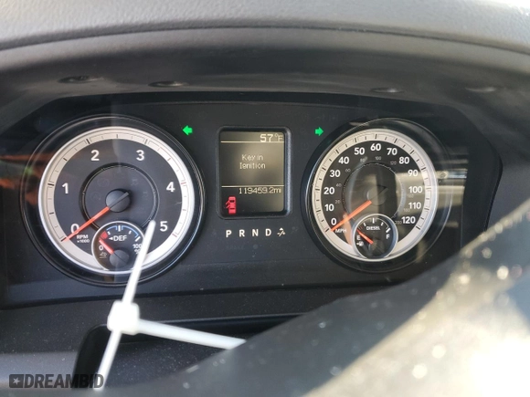 2015 Ram 2500 Tradesman with VIN 3C6UR5CL9FG544549, listed as a Copart auction lot 45132405 with 119,459 mi miles and Salvage Title. Bid and sale history available at carsss.com. Image 9.