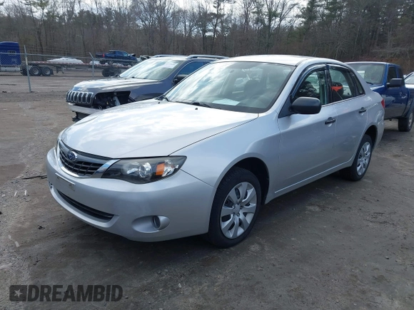 2008 Subaru Impreza Sedan (Natl) i with VIN JF1GE61618H516845, listed as a IAAI auction lot 41728854 with 76,530 mi miles. Bid and sale history available at carsss.com. Image 2.