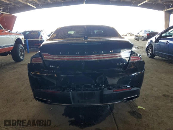 2019 Lincoln MKZ Hybrid Reserve II with VIN 3LN6L5MU2KR620987, listed as a Copart auction lot 45592715 with 205,169 mi miles and Salvage title. Bid and sale history available at DreamBid. Image 6.