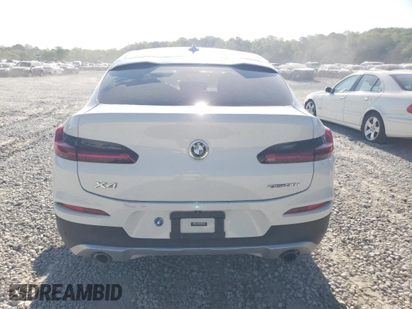 2019 BMW X4 xDrive30i with VIN 5UXUJ3C50KLG55561, listed as a Copart auction lot 53105385 with 73,041 mi miles and Salvage title. Bid and sale history available at DreamBid. Image 6.