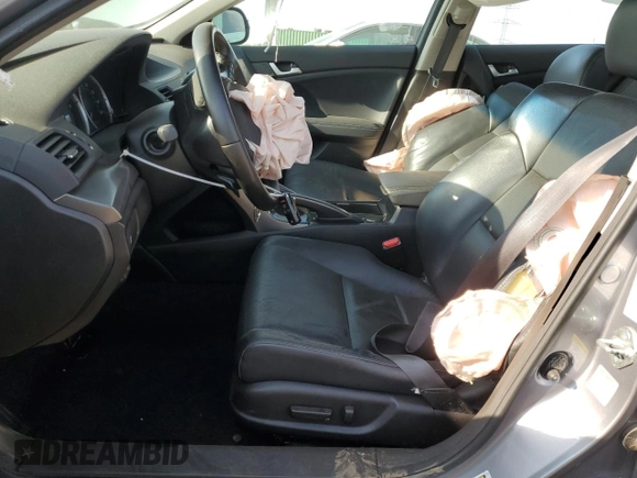 2011 Acura TSX with VIN JH4CU2F68BC000627, listed as a Copart auction lot 62709615 with 126,238 mi miles and Salvage title. Bid and sale history available at DreamBid. Image 7.