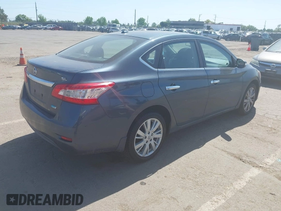2014 Nissan Sentra SV with VIN 3N1AB7AP5EY286835, listed as a IAAI auction lot 42183254 with 114,387 mi miles and . Bid and sale history available at DreamBid. Image 4.